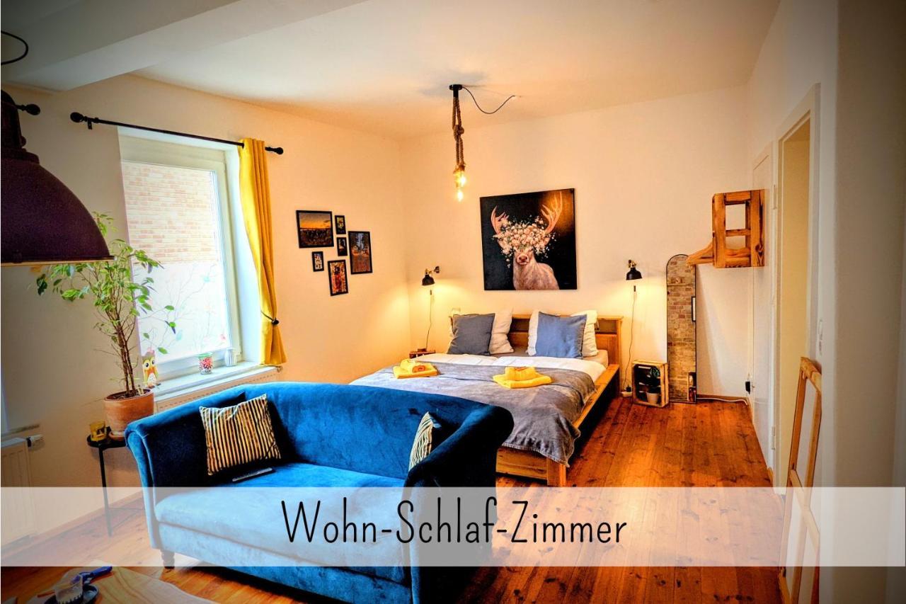 Uhlpartment - Romantisches Apartment Im Zentrum Uelzen Bagian luar foto